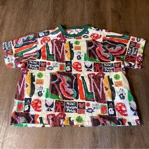 Converse Shapes By Come Tees Special Collaboration Shirt Unisex Size M cotton